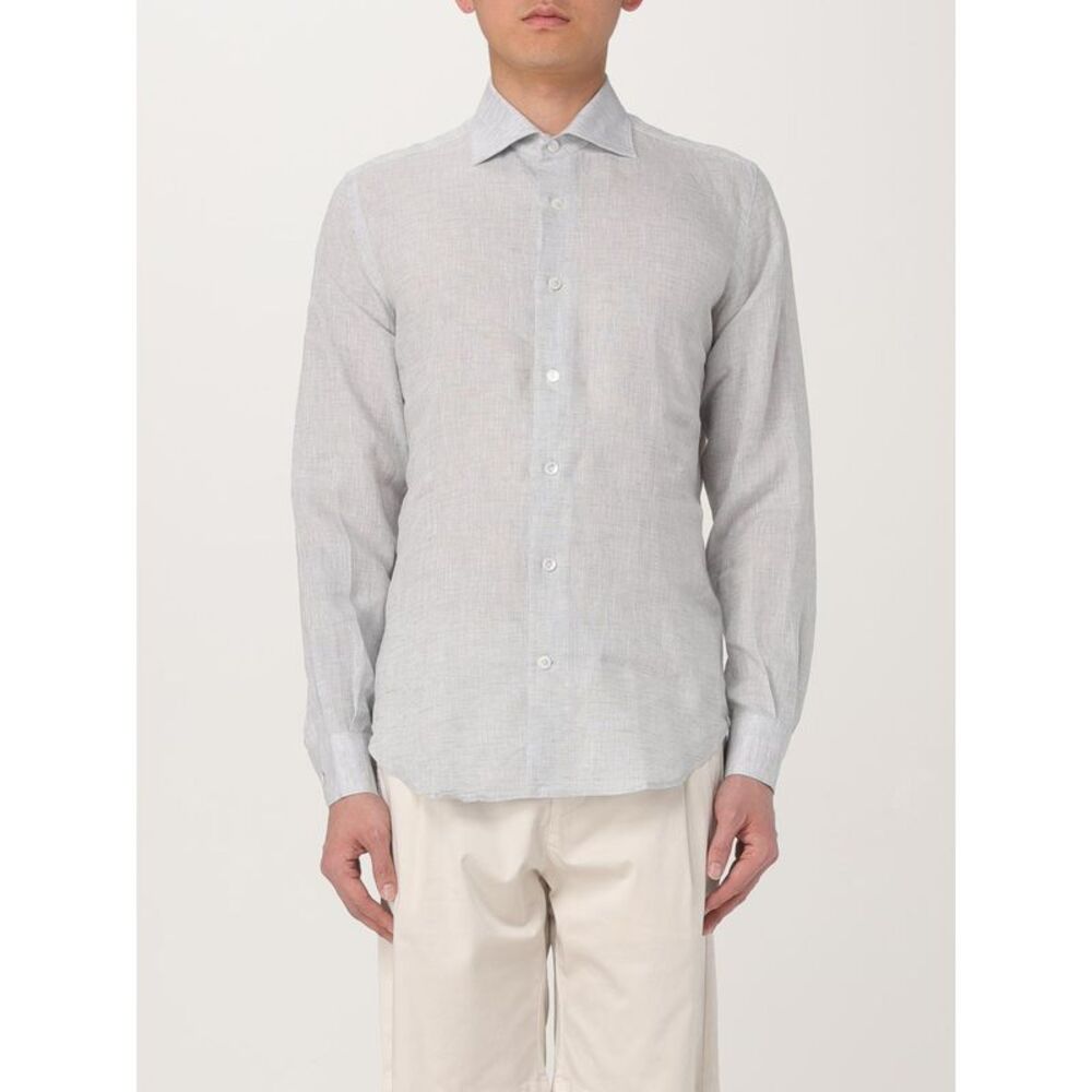 Eleventy Shirt Men Pearl